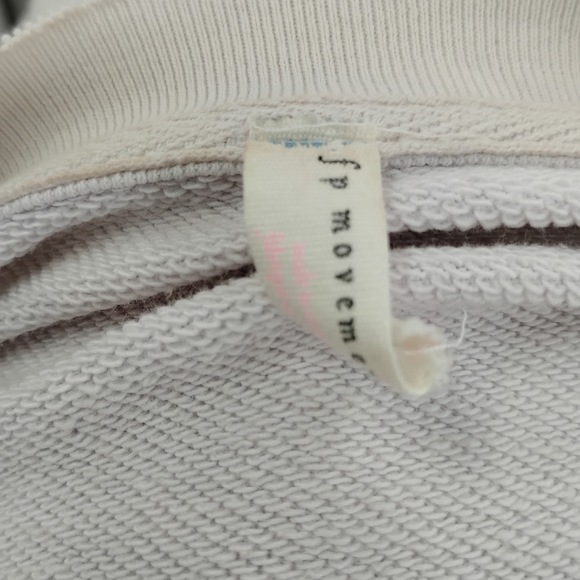 Free People FP Movement Ombre Tie Dye Metti Sweatshirt Pockets Oversized Small - Picture 6 of 7